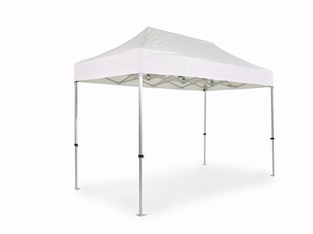 Vouwtent AluForce met dakzeil - 2x4m - PVC (mat) Wit