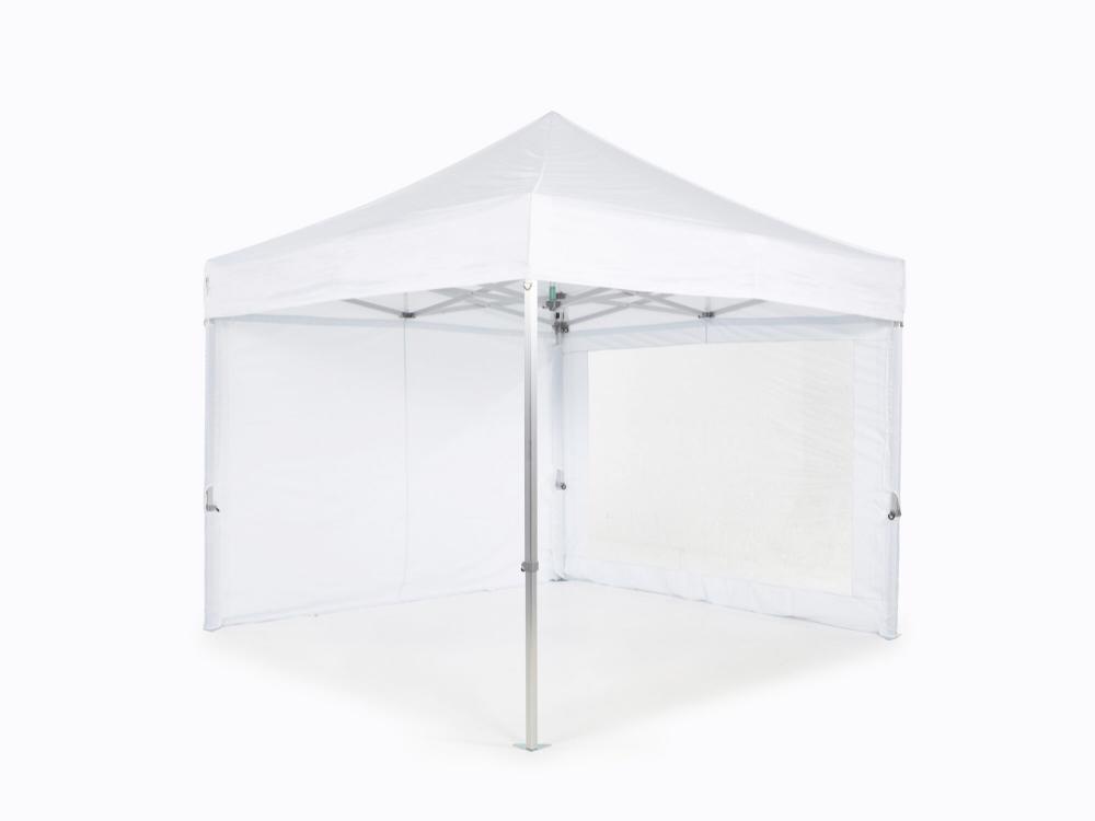 Folding tent AluLite with roof - 3x3m - Polyester White
