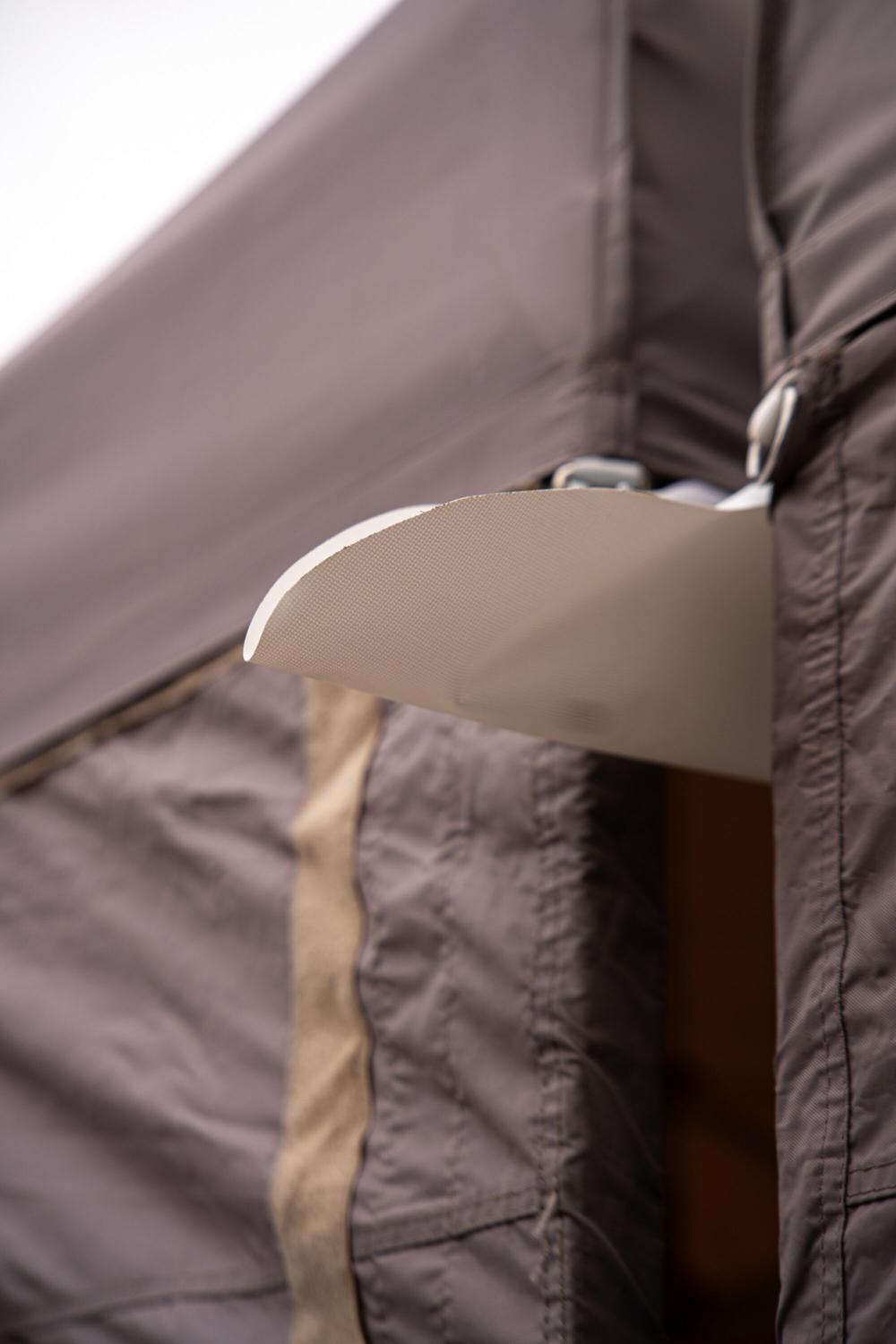 Tonnelle pliante Gouttière - 3m Blanc