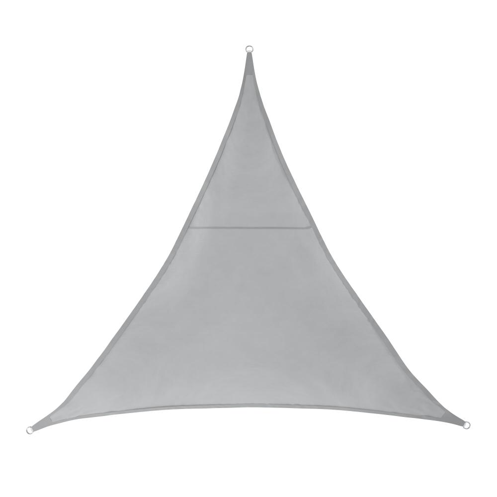 Shade sail - triangle - 3 x 3 x 3 m light grey