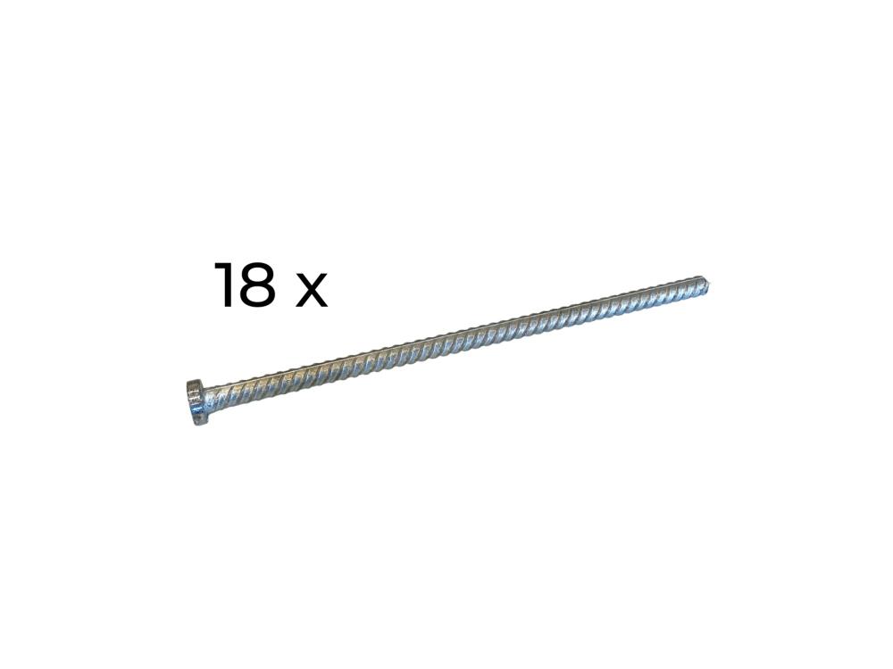 Set haringen (18) van 50 cm voor stretchtent 10 x 17 m