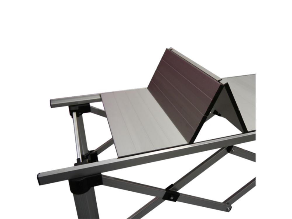 Aluminium-Klapptisch - 3 m x 0,55 m