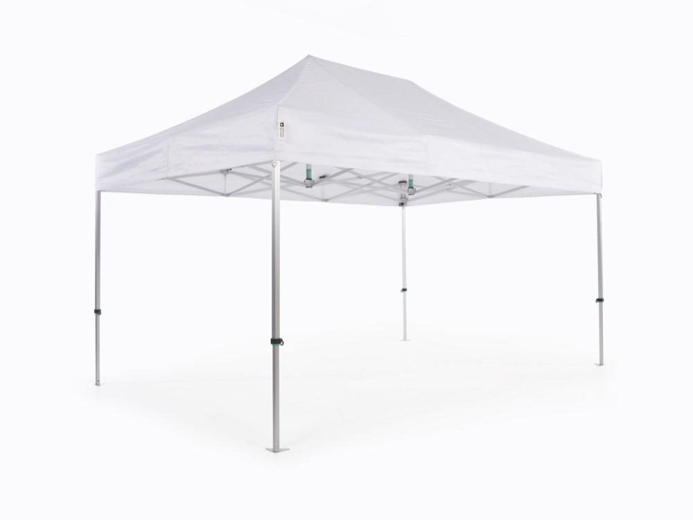 Vouwtent AluForce met dakzeil - 3x4,5m - Polyester Wit