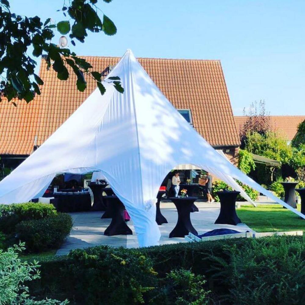 Stertent StellarLite - set 10 m - polyester Wit