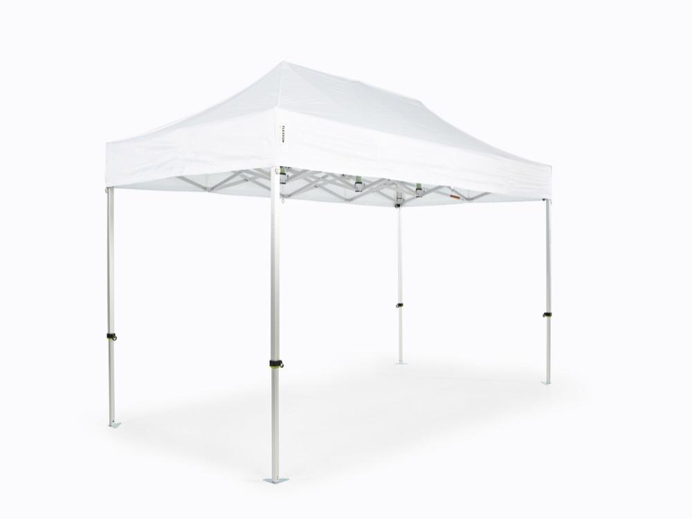 Vouwtent AluForce met dakzeil - 2x4m - Polyester Wit