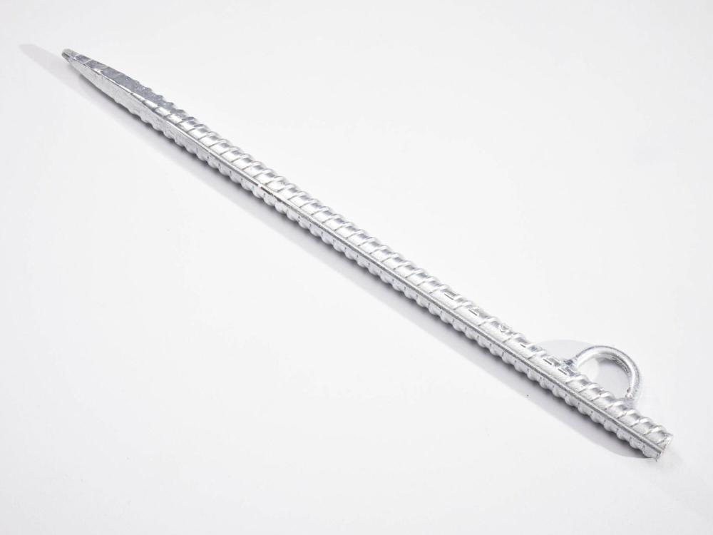 Hering mit Schlaufe - Verzinkt - 55cm - Ø 20mm