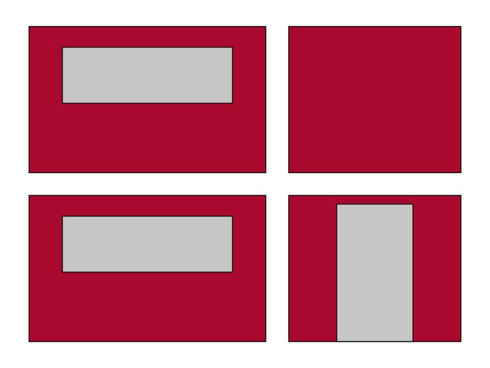 Vouwtent Zijwandenset met draagtas - 3x4,5m - Polyester Rood