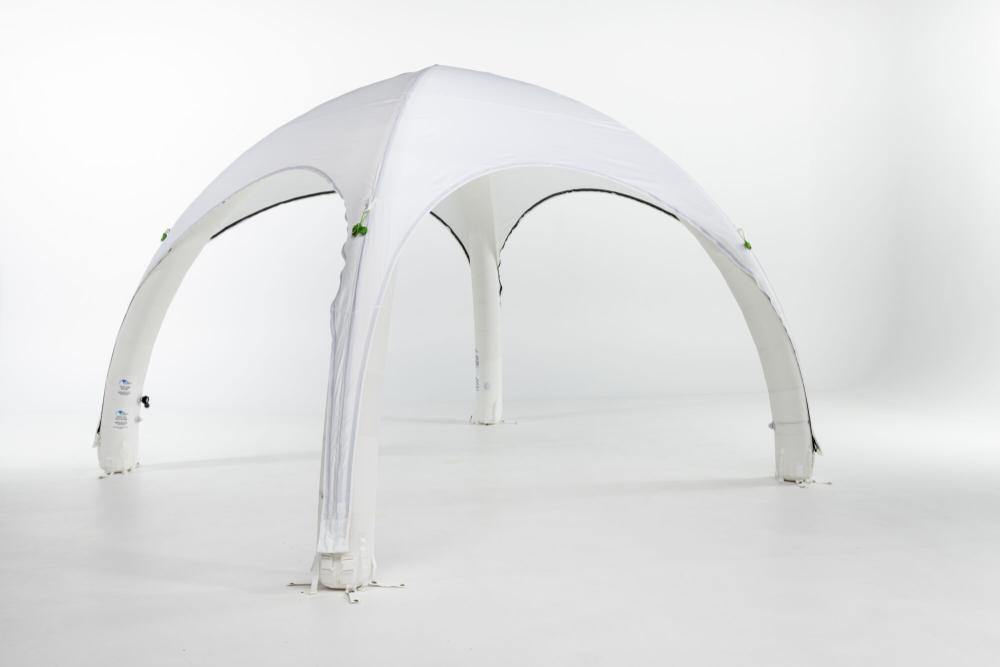 Tente gonflable Globe - 6x6m Structure noir - Toit imprimé