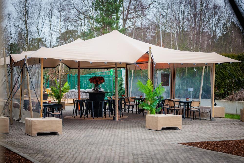 Hoes uit jute voor betonblok 650 kg