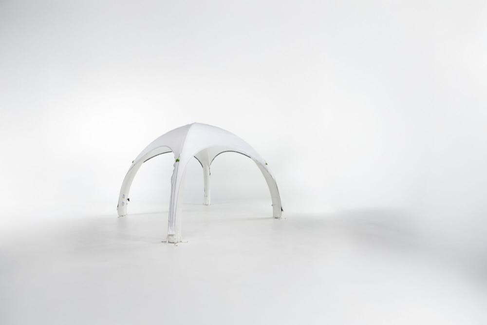 Tente gonflable Globe - 3x3m Structure noir - Toit imprimé