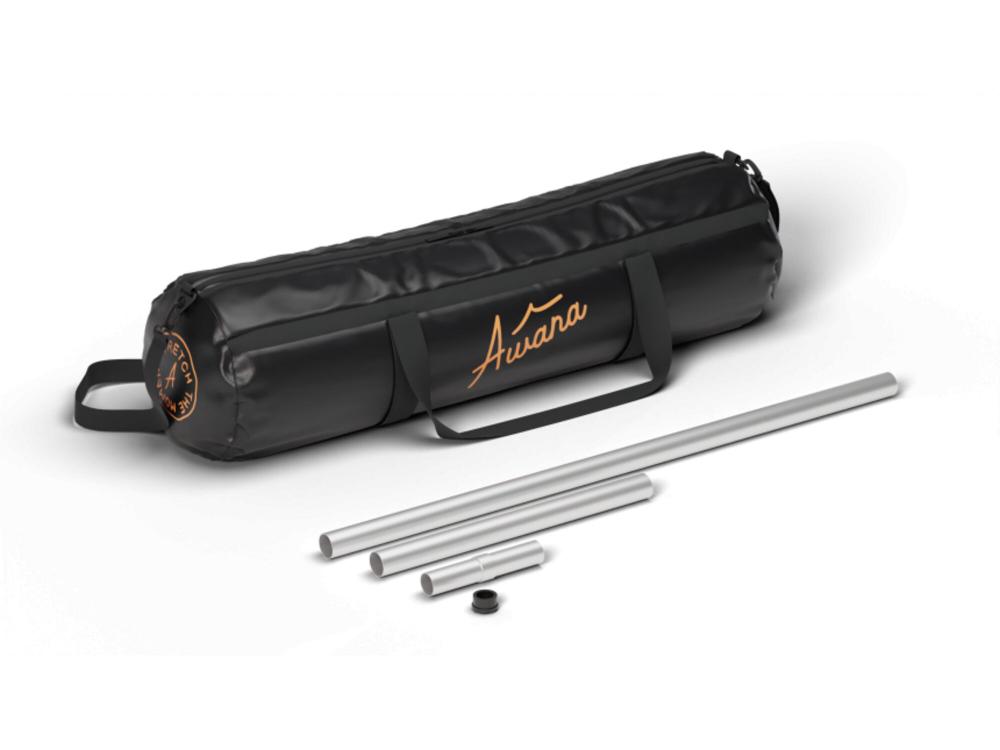 Easyflexx Aluminium Pfahlset - 6,35 x 6,35 m Silver smoke