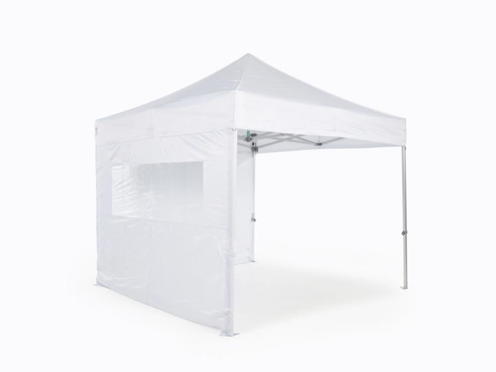 Folding tent AluLite with roof - 3x3m - Polyester White