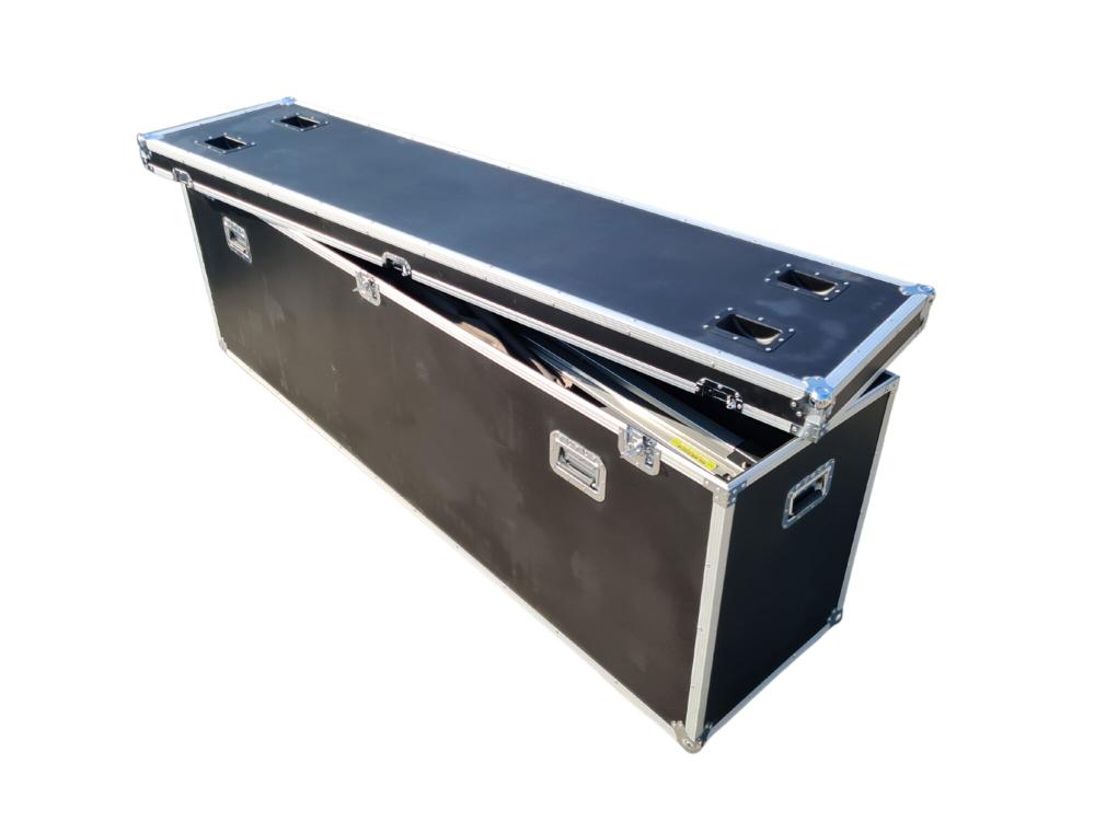 Flightcase Extra Large - 220 x 55 x 80 cm - Faltzelt 4x4m, 4x8m en 4x6m