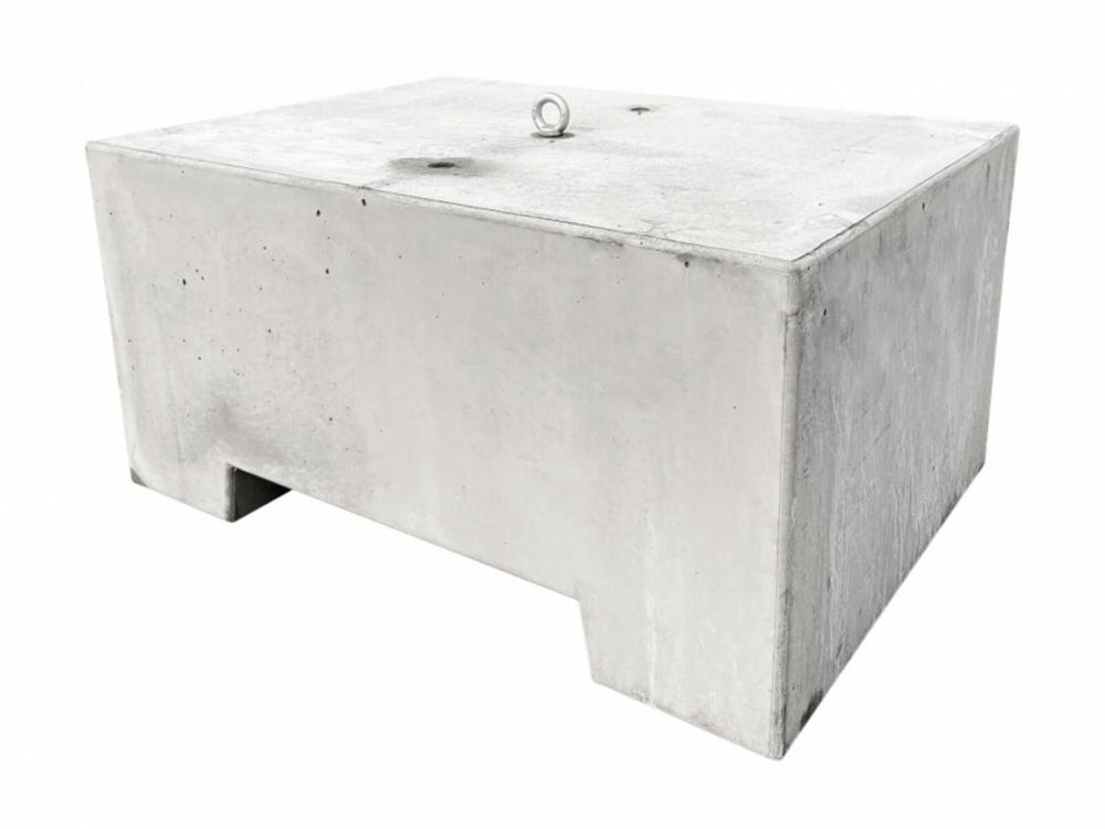 Concrete block - 1000 kg (with one eye bolt)