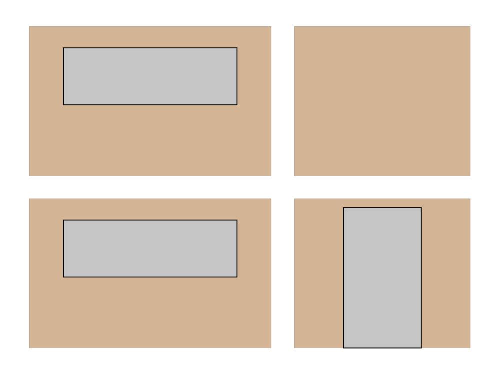 Vouwtent Zijwandenset met draagtas - 3x4,5m - PVC (mat) Desert Sand