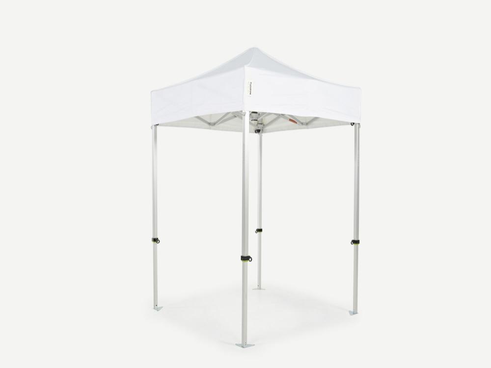 Vouwtent AluForce met dakzeil - 1,5x1,5m - Polyester Wit