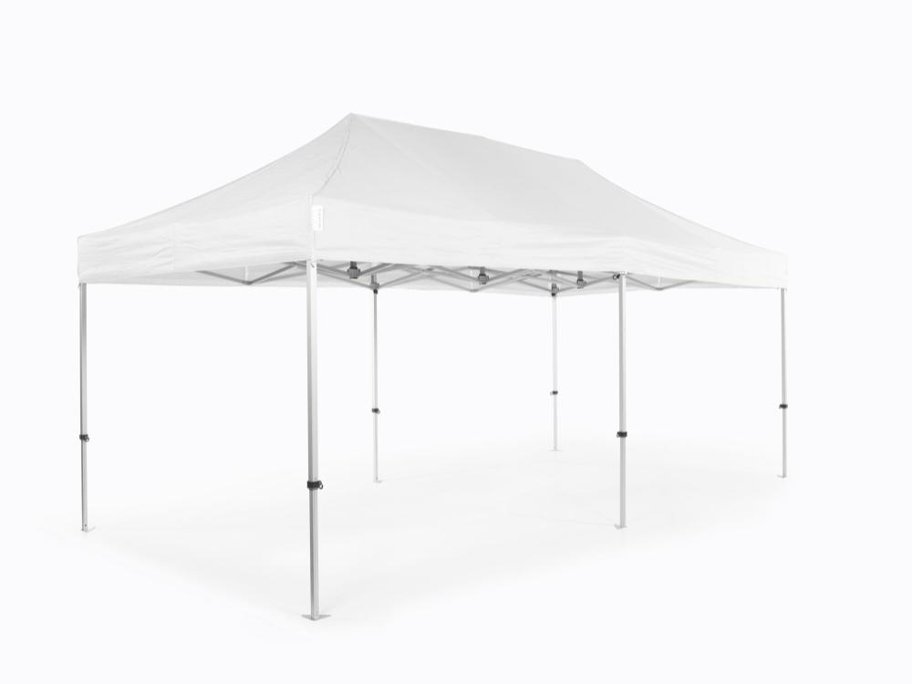 Vouwtent AluForce met dakzeil - 2,5x5m - Polyester Wit
