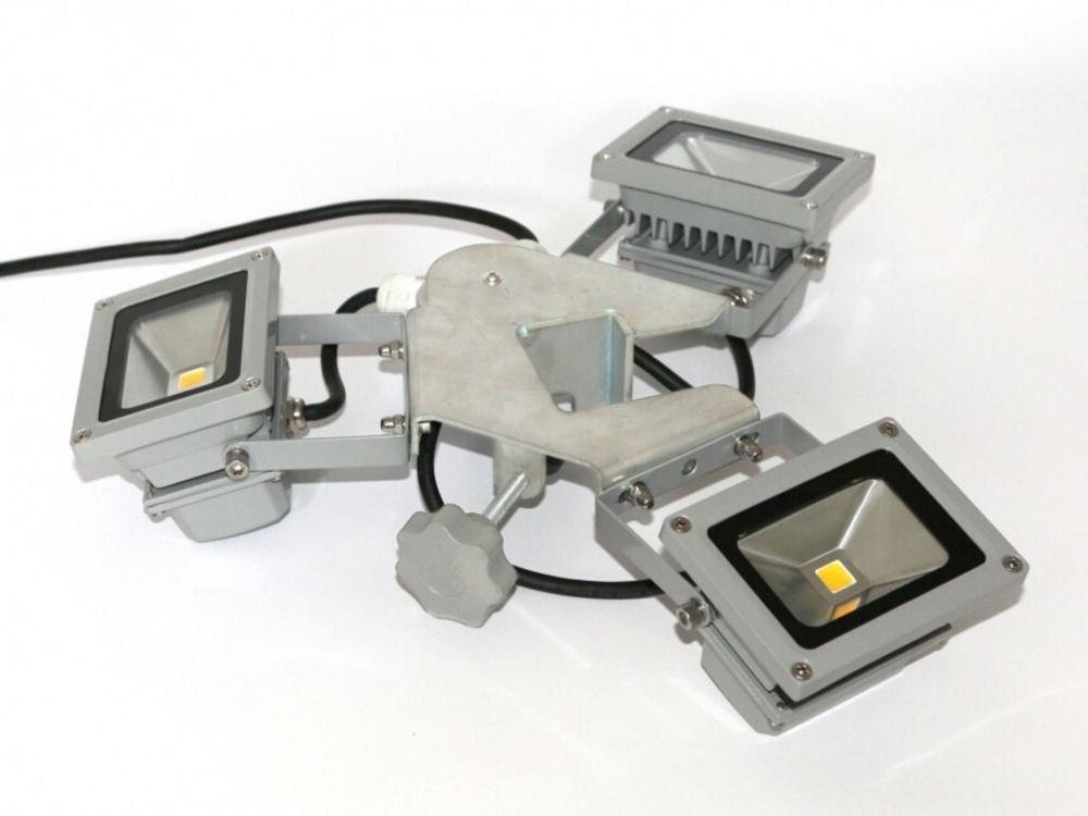 Lichtset 3 LED-Lampen (3 x 10W)