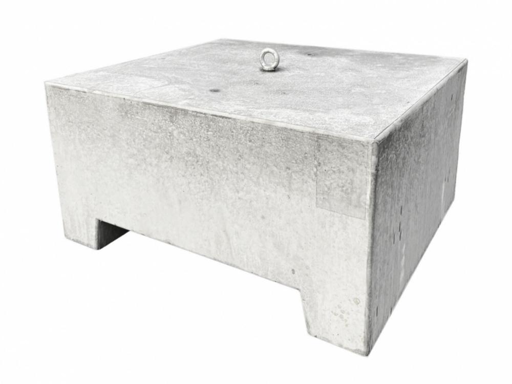 Betonwürfel - 650 kg (mit 1 Ringschraube)