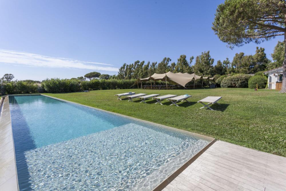 Carpa beduina Triflexx (560 g/m²) con abrazaderas - 15 x 20 m - Arena/Crema