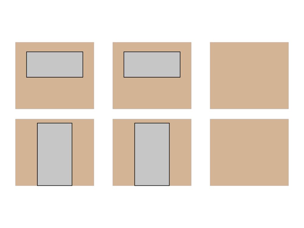 Faltzelt Seitenwandset mit Tragetasche - 3 x 6 m - Polyester Desert Sand