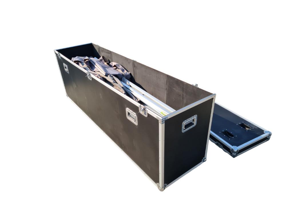 Flightcase Extra Large - 220 x 55 x 80 cm - Faltzelt 4x4m, 4x8m en 4x6m