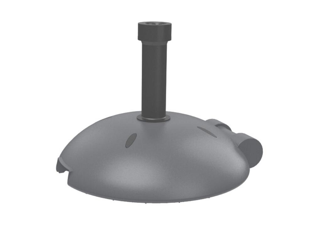 Ronde parasolvoet in kunststof gevuld met beton - 40 kg