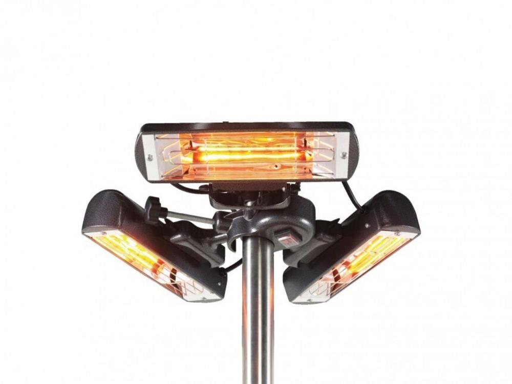 Føro Sunbeam 2400 - Chauffage électrique pour parasol et tonnelle - Lampes halogènes Golden Tube